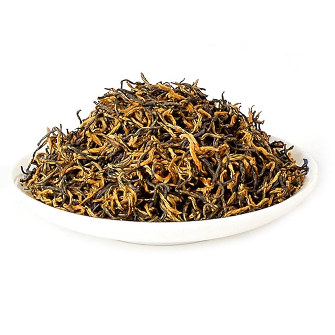 ChaWuWarmSun [A] JinJunMei Black Tea,8.8oz/250g,Chinese Loose Leaf Tea,WuYi Mountain,FuJian China