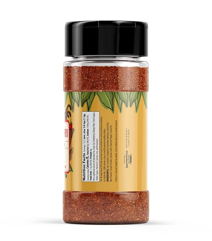 Unpretentious Tandoori Spice Blend, 4.8 oz, Slightly Sweet & Smoky Flavor, Indian Cuisine, Meat & Vegetables