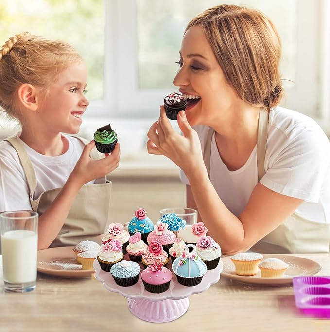 Dreamtop 900 Pieces Mini Cupcake Liners, Brown Mini Muffin Liners Baking Cups Liners for Baking Chocolate Baking Paper Cups Cupcake Wrappers