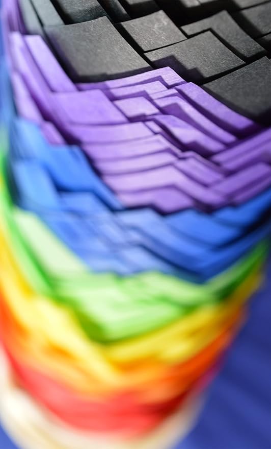 Rainbow Tulip Baking Cups Cupcake Liners Muffin Liners Greaseproof Paper 200