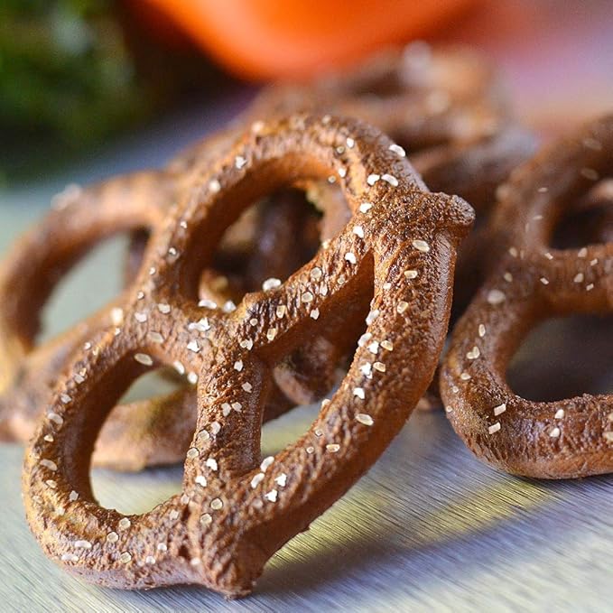 Unique Pretzels - Sprouted Splits Pretzels, Homestyle Baked, Certified OU Kosher and non-GMO, 8 Ounce Bag