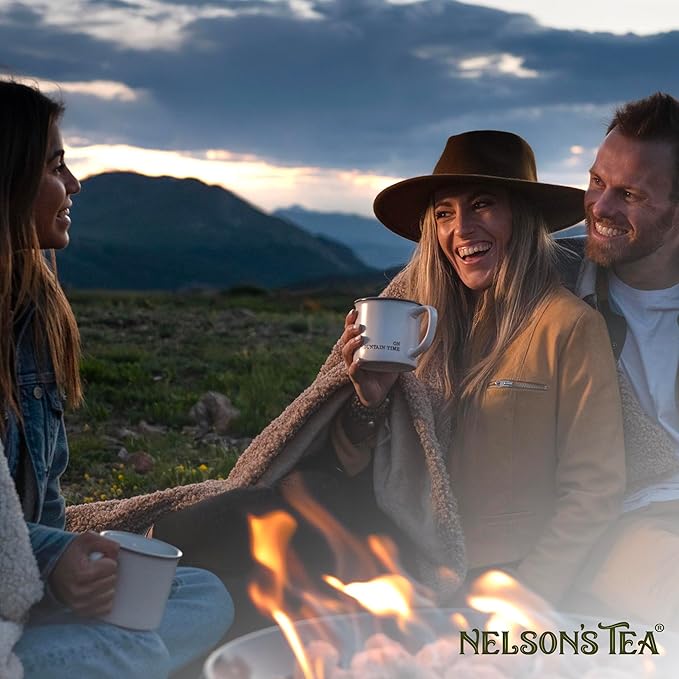 Nelson's Tea - Orange Chocolate Tea Loose Leaf - Cut & Sifted Truffle Tea with Green Rooibos, Red Rooibos and Orange Peel (16 oz)