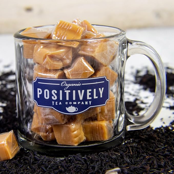 Organic Positively Tea Company, Caramel Black Tea, K-Cup Compatible, 24 Pods