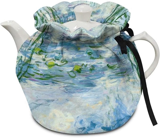 Teapots Dust Cover Insulated Starry Night Print Tea Cozy for Teapot Tea Kettle Cover Breakfast Insulation Lid Warmer Tea Cosy Kitchen Coffee Table Decorative Accessories