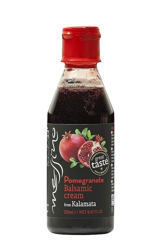 Messino Pomegranate Balsamic Vinegar Glaze imported from Greece, 250 ml