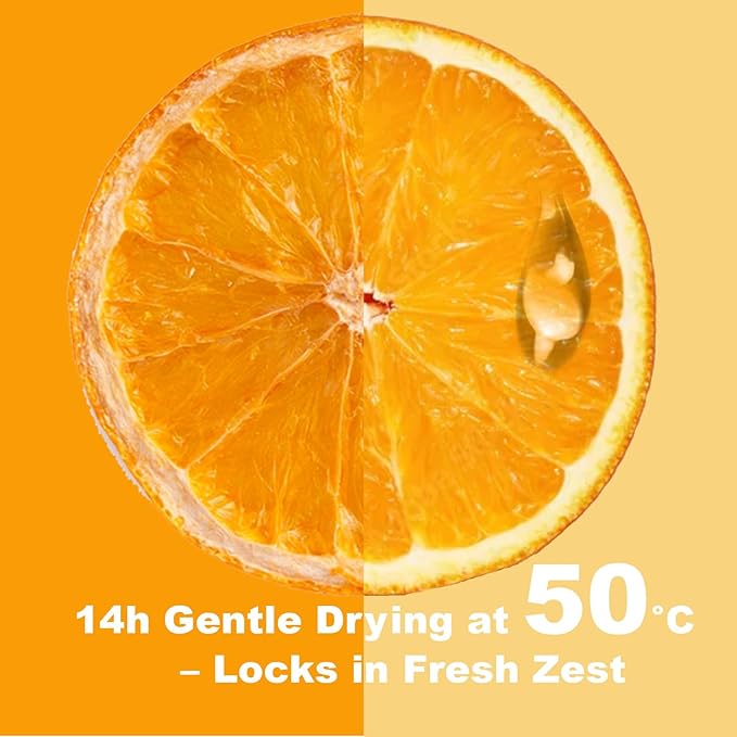 Dried Orange Slices 16 oz / 1 lb / 454 g - Natural Dehydrated Fruit Wheels Bulk | Resealable Bag | Perfect for Cocktails, Garnish, Drink, Decor, DIY Craft, Potpourri, Baking, Tea