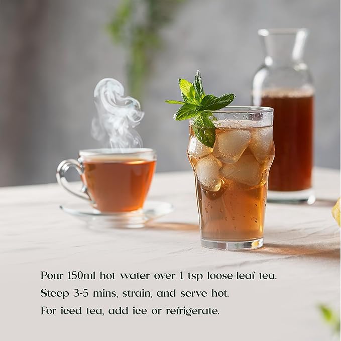 Teaniru, Fruit & Herb Tea Assortment - Pack of 20 | 6 Exotic Flavors x 25 g | Tea Gift Box for Family, Friends & Employees | Bulk Gifts for Corporates & Clients