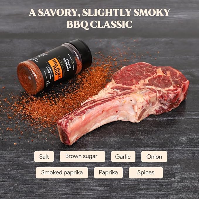 Big Bold BBQ Spice 5oz | Recipe in a Bottle | Premium Blend Spice for Gourmet Cooking | No-Addition Needed, Versatile Culinary Season | Simply Gourmet