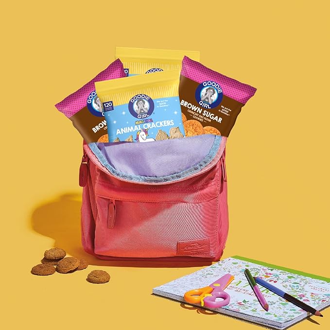 Goodie Girl Magical Animal Crackers Snack Packs – Gluten Free, Peanut Free, Dairy Free, Egg Free – 120 Calories Each – 24 Individual Packs