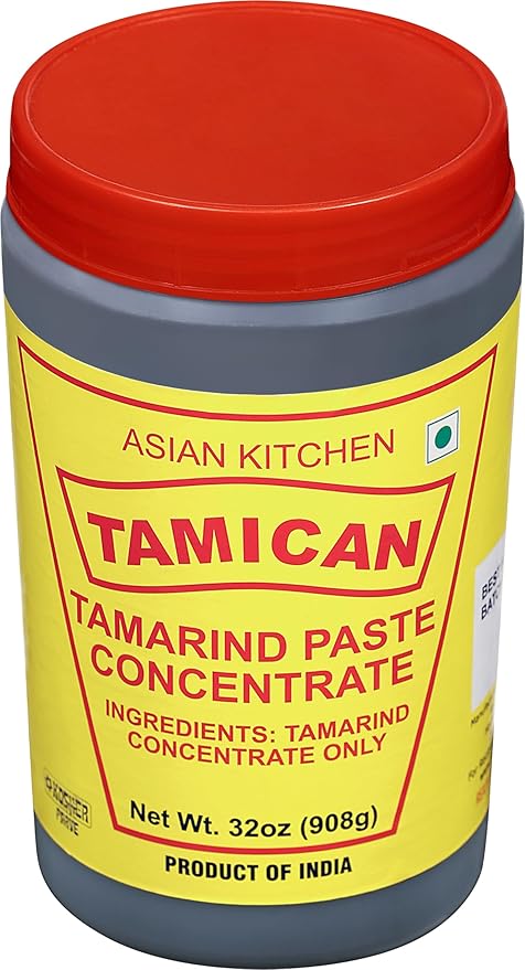 Asian Kitchen Tamarind Concentrate 32oz (2lbs ) 908g (Bulk Value Pack) ~ Gluten Free, No added sugar | All Natural | Vegan | NON-GMO | No Colors | Indian Origin