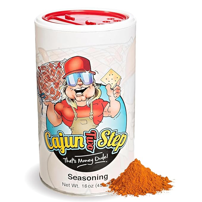 Cajun Two Step Seasoning by StaleKracker - 1 pck, Original Seasoning for Authentic Creole Louisiana Cuisine (16 oz.)