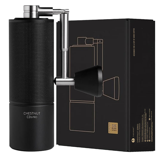 TIMEMORE Chestnut C3S Pro Manual Coffee Grinder, Stainless Steel S2C Conical Burr Coffee Grinder