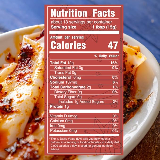 NPG Sichuan Chili Crisp Oil 7 oz, Chili Crunch Sauce with Medium Hot for Noodle, Rice, Egg, Dumpling, Premium Spicy Condiment