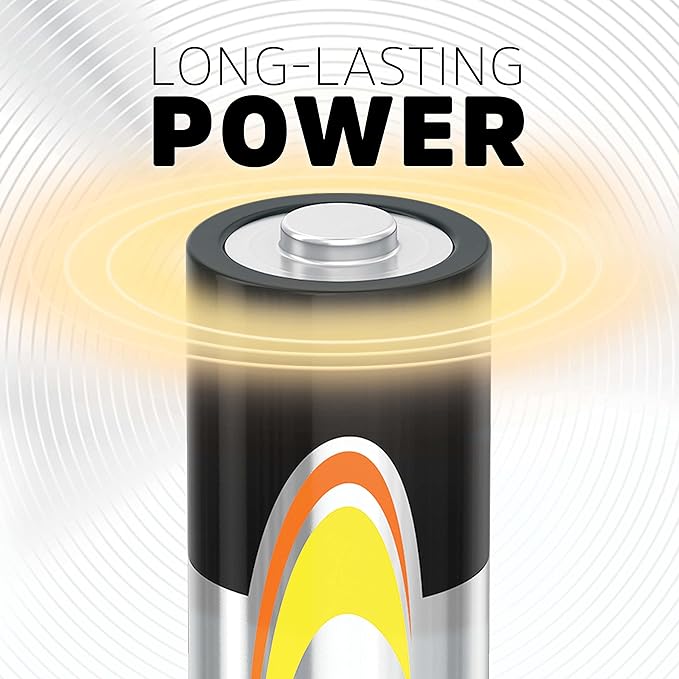 Energizer AA Batteries Alkaline Power, 32 Count Alkaline Double A Battery Pack