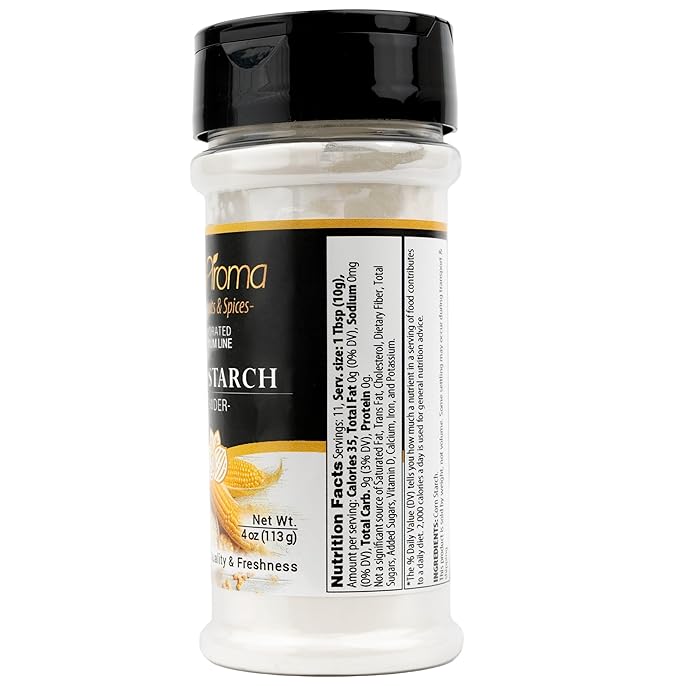 GranAroma Corn Starch, Thickening Agent, Cooking & Canning (4 Ounce)