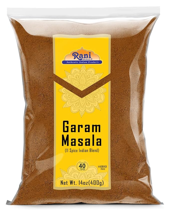 Rani Garam Masala Indian 11-Spice Blend 14oz (400g) ~ All Natural, Salt-Free | Vegan | No Colors | Gluten Friendly | NON-GMO | Kosher | Indian Origin
