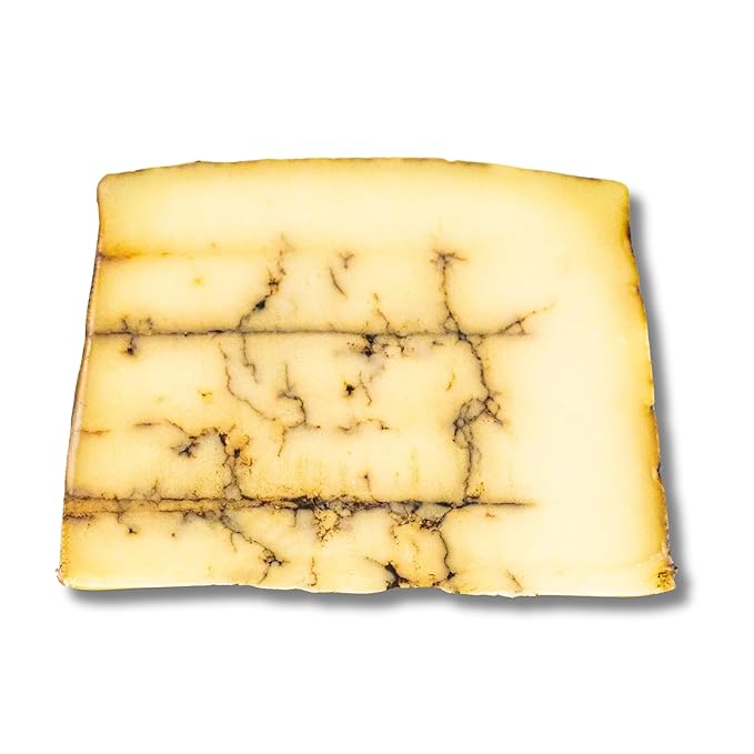 Spanish Cheese Assortment - Black Edition ??Truffle Cheese, Black Garlic Cheese, Mahon, Idiazabal + Free 2 oz Iberico Ham by Fermin ??2 Lbs Total ??Carmen & Lola Eat Espa챰a!