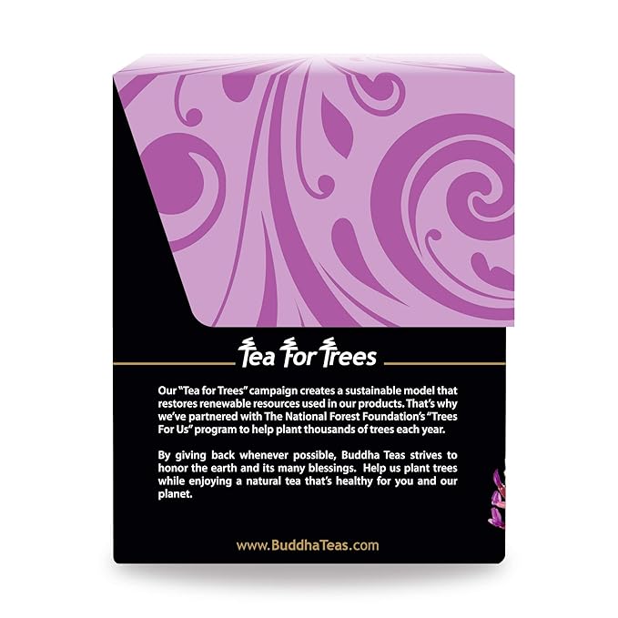 Buddha Teas Organic Astragalus Root Tea | 18 Bleach-Free Tea Bags | Made in the USA | Caffeine-Free | No GMOs