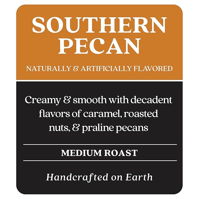 Copper Moon Medium Roast Whole Bean Coffee, Southern Pecan Blend, 5 Lb