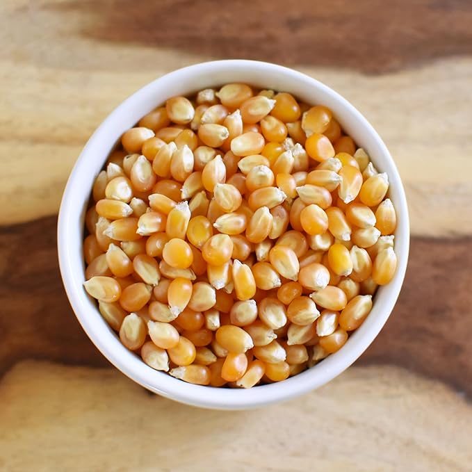 Anthony's Organic Yellow Popcorn Kernels, 3 lb, UnPopped, Gluten Free, Non GMO