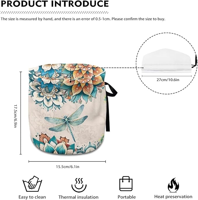 Azetc Tea Cozy for Teapot Insulated Dragonfly Teapot Cozy Western Tea Cosy for Teapot Dust Protector Southwestern Navajo Tea Cozy