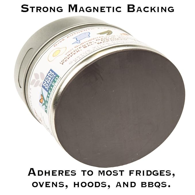 Taste of Greece | Gourmet Seasoning | Authentic Artisanal Spice Blend | Non GMO, All Natural | Handmade in Small Batches in USA | Sustainably Sourced | GLP-1 Friendly | 2.7oz | Magnetic Tin | Gustus Vitae | #8