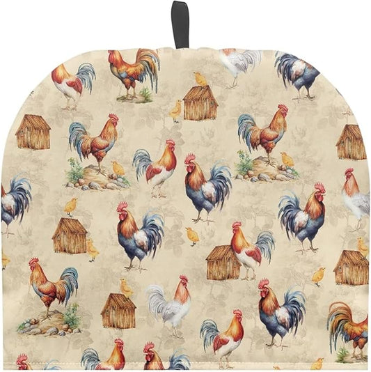 Rooster Tea Cozy Insulation Kitchen Accessory Tea Cozies Covers Kitchen Home Decorative Tea Pots Cozy for Keeping Warm