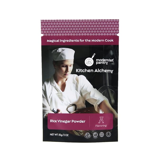 Rice Vinegar Powder Gluten-Free Vegan OU Kosher Certified - 50g/2oz