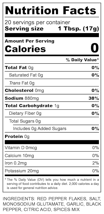 El Matador Seafood Seasoning 12 oz.