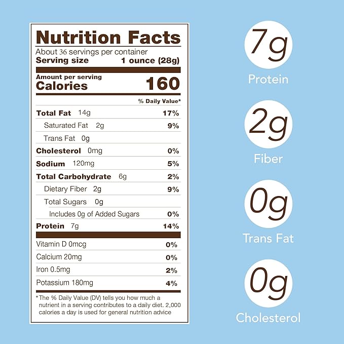 FERIDIES Skin On Extra-Large Salted Virginia Peanuts Cooked in Peanut Oil, Non-Gmo, Kosher 36oz Pack of 4