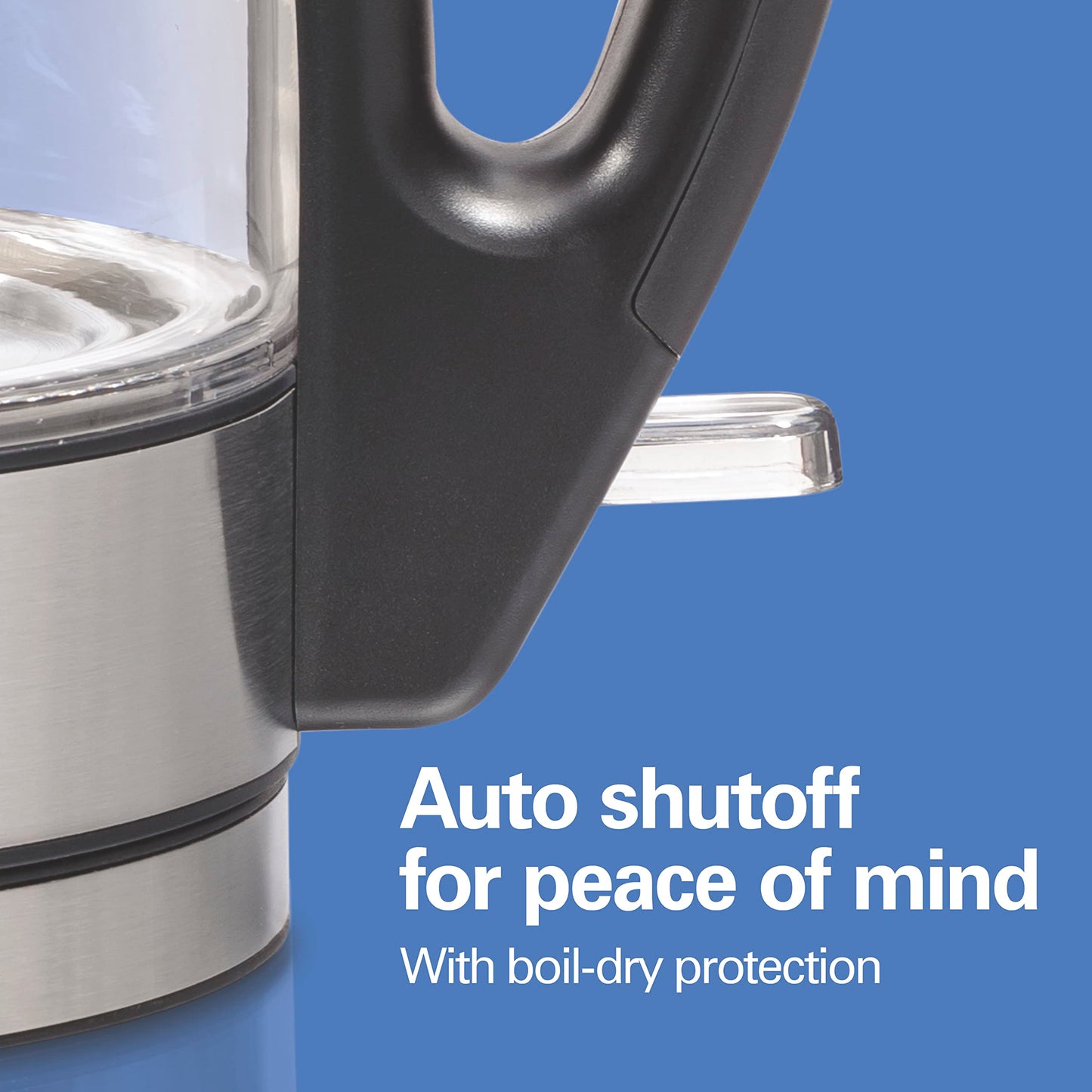 Hamilton Beach 1 Liter Electric Tea Kettle, Water Boiler & Heater