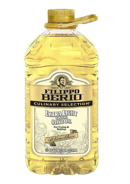 Filippo Berio EXTRA LIGHT Olive Oil, 1 Gallon