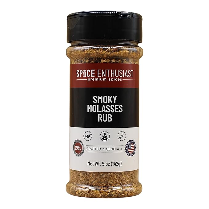 Spice Enthusiast Smoky Molasses Rub - 5 oz