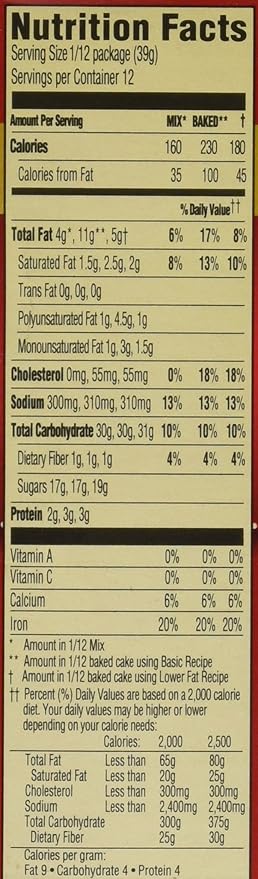 Duncan Hines Classic Devil's Food Cake Mix (2 Pack)