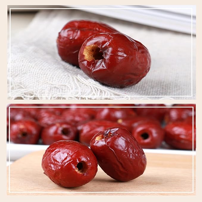 25 Packs of Chinese Crispy Red Dates,Dried Dates Crisp And Unpitted For Snacks And Baking, aAlternative To Pitted Dates??,<div>
