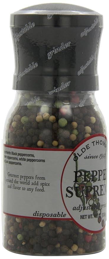 Olde Thompson Pepper Supreme Grinder, 4.8 Ounce