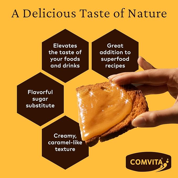 Comvita Manuka Honey MGO 50+ Multifloral - Raw Manuka Honey New Zealand, Pure & Unpasteurized for Tea & Wellness, Superfood Sugar Alternative, Wild, Non-GMO - 250g (8.8 oz)