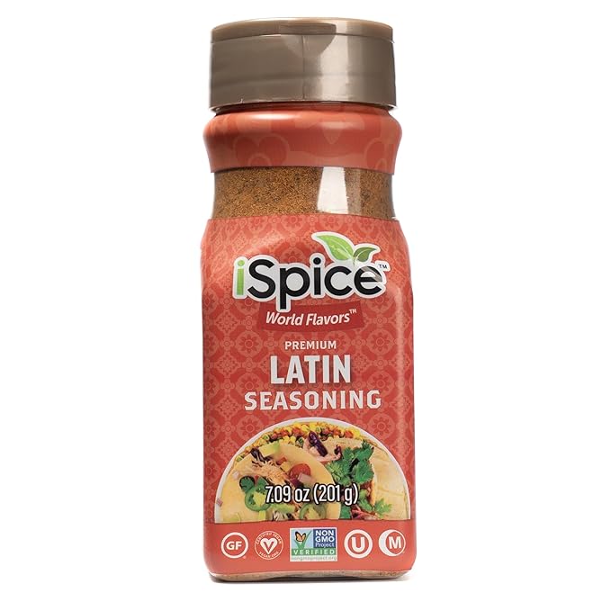 iSpice - LATIN SEASONING World Flavor Super Spice Blend | All Natural | Ready to use as is | No preparation is necessary
