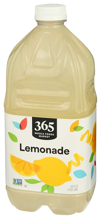 365 by Whole Foods Market, Lemonade, 64 Fl Oz (Pack of 3)