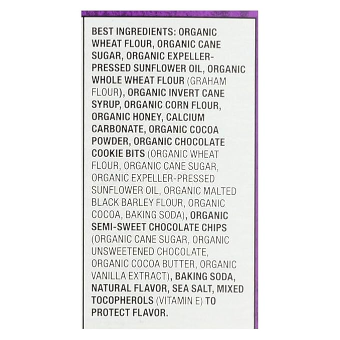 ANNIE'S HOMEGROWN, SNK PK, OG2, BNY GRM, FRD, 12, Pack of 4, Size 12/1 OZ - No Artificial Ingredients GMO Free 95%+ Organic4