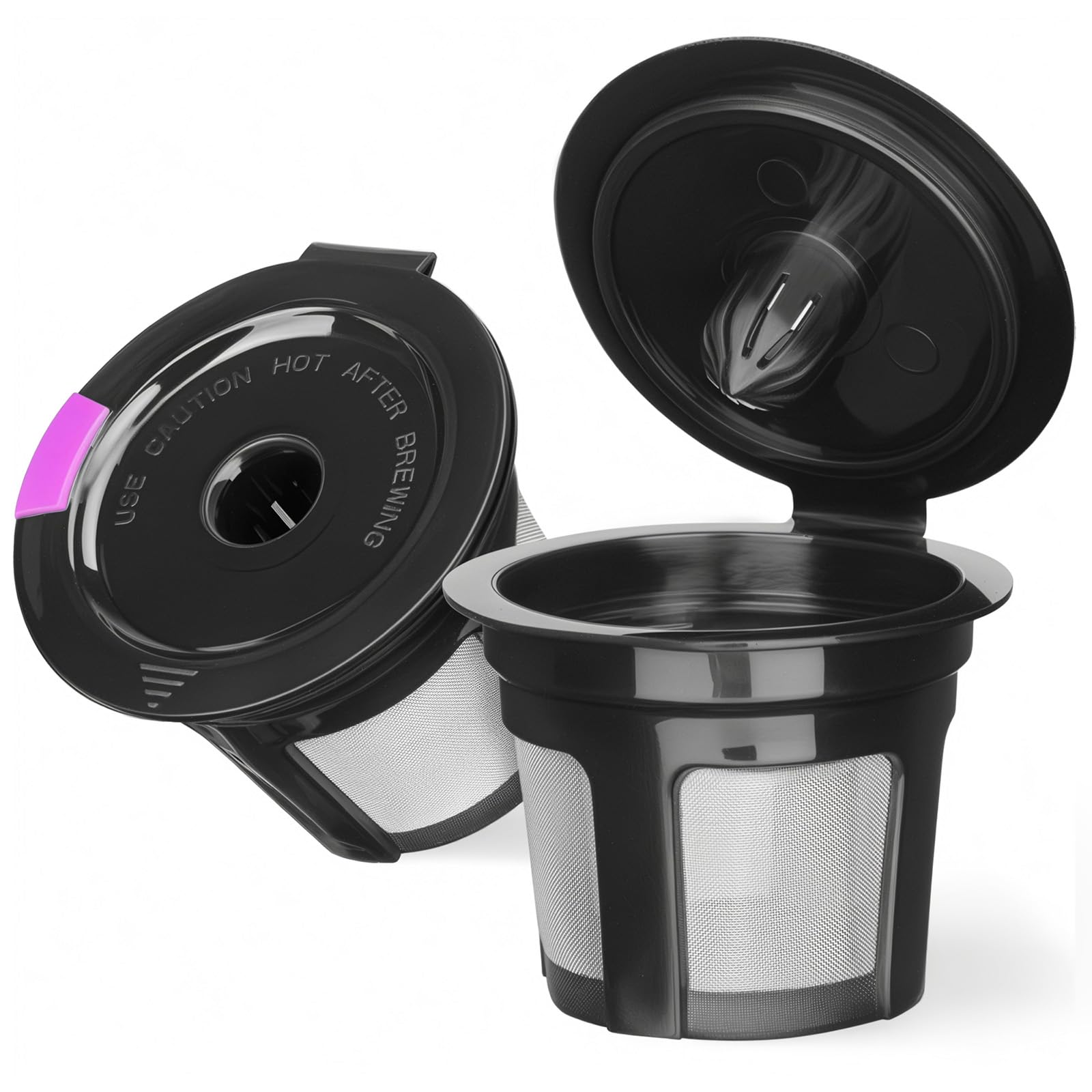 Fanativita Reusable K Cup Coffee Filters for Keurig, 2 Pack