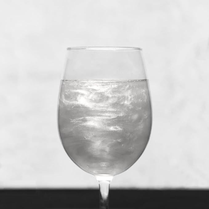 Luster Dust - Silver Pearl (4g 1x Jar) | Edible Vegan Dust & Paint for Cake Decorating, Ice Cream, Desserts, Cocktails and Beverages by Bakell