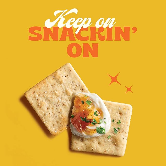 Back to Nature - Crispy Wheat Crackers - Real Ingredients like Wheat Flour & Sea Salt - Non-GMO - 6.5 Ounce (Pack of 3)
