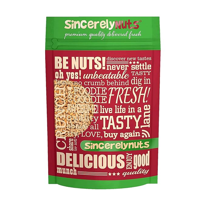 Sincerely Nuts Sunflower Seeds Roasted and Salted, Hulled | No Shell, Gluten-Free Snack, Vegan, and Kosher Certified,3(LB) Bag