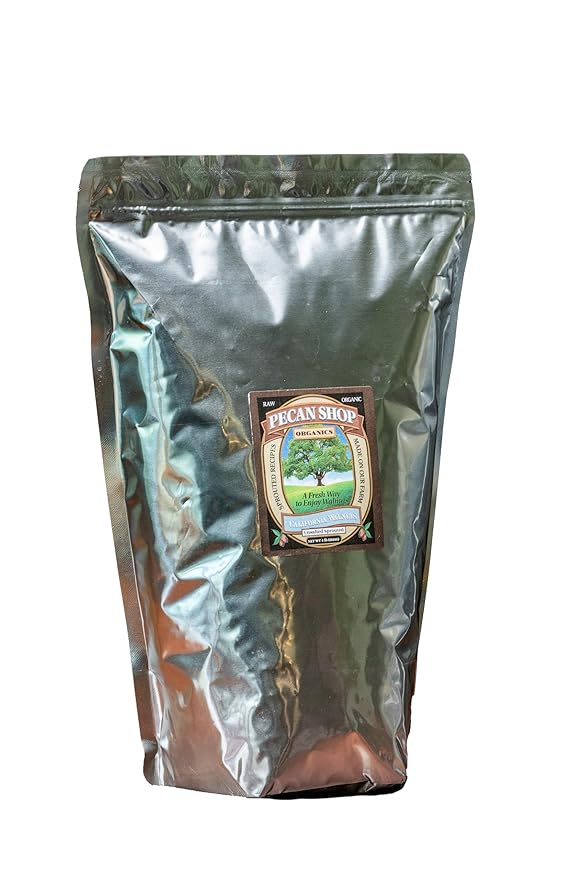 Unsalted Sprouted California Walnuts-Raw, Unpasteurized, Certified Organic, Family Orchard Grown (4 Pound)