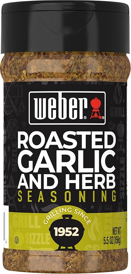 Weber Roasted Garlic & Herb Seasoning, 5.5 oz