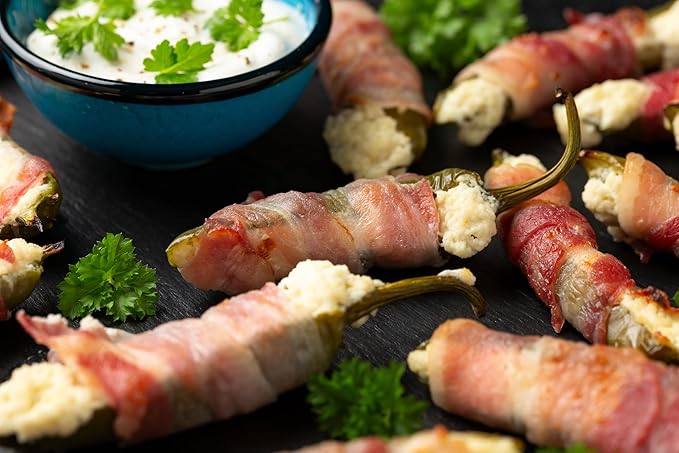 A Blend Above White Cheddar Jalapeno Dip Mix, 3 Packs, 1 oz Each, Makes 16 Ounces, Gluten-Free, No MSG, All Natural, No Preservatives, Vegan Friendly, Keto Friendly, Low Carb, Easy to Make