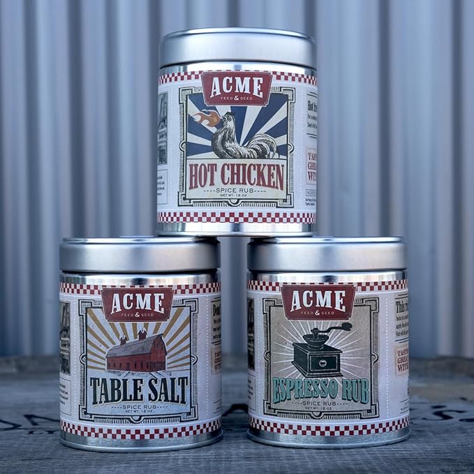 Acme Feed & Seed Nashville Hot Chicken Spice Rub/Seasoning, 12oz
