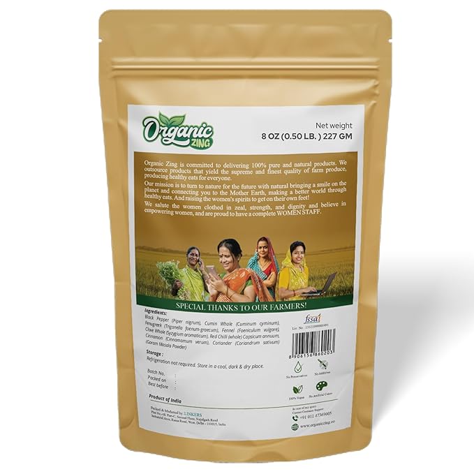 Organic Zing Garam Masala (227 Gm) Pack Of 2