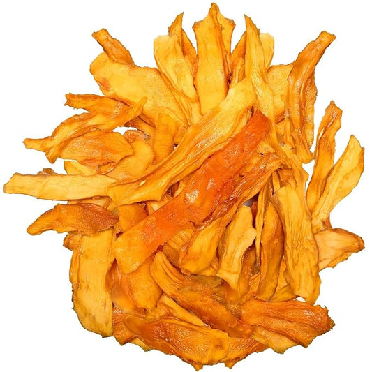 Anna and Sarah Dried Organic Mango Strip, No Sugar Added, No Preservatives, Al-Natural, Premium Quality 8 Oz in Resealable bag